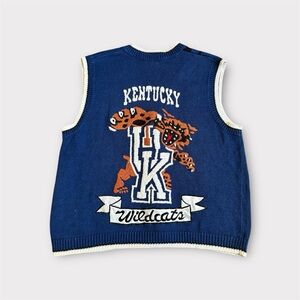 Vintage Kentucky UK Wildcats knit vest